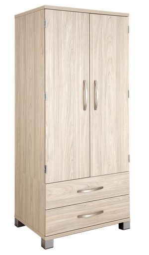 Roxy Double Wardrobe with 2 Drawers