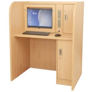Fixed Computer Workstation