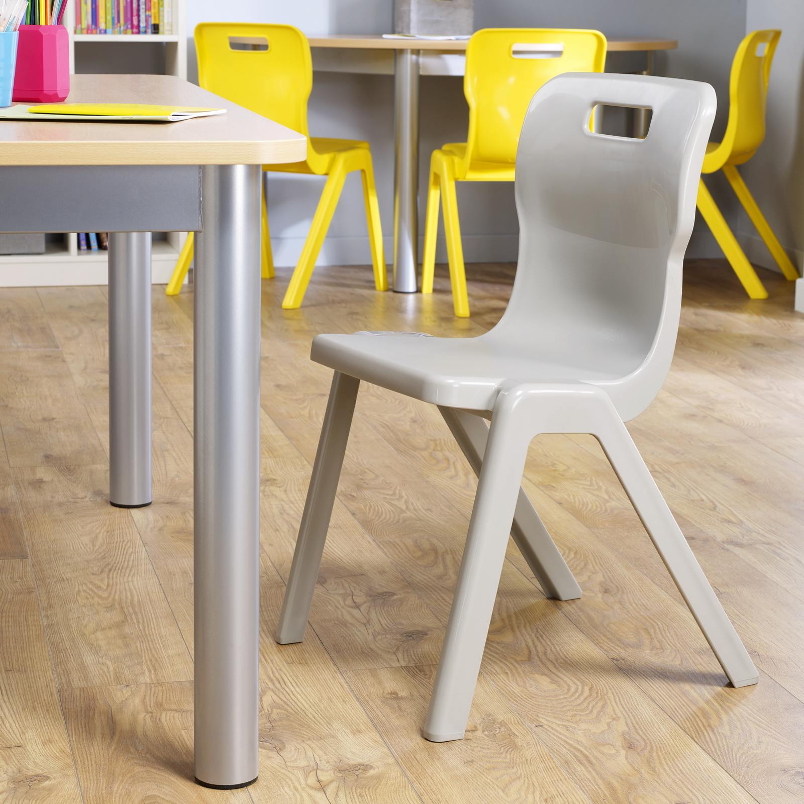 Chair and table in hot sale one