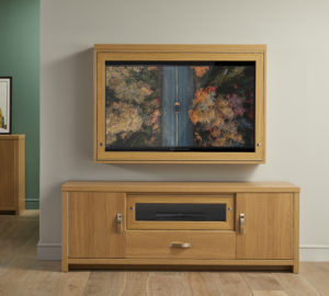 Hopesay Lounge Wall Mounted TV Cabinet & Media Base Unit